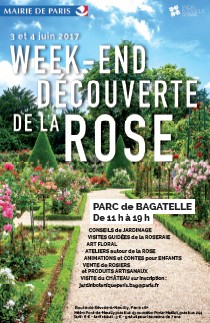 Week-end de la rose à Bagatelle 3 et 4 juin 2017